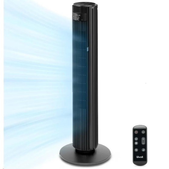 Levoit Classic Pro 42-Inch Tower Fan - ventilátor černý